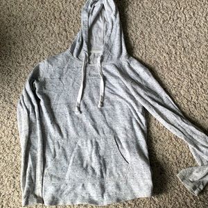 Light gray sweatshirt